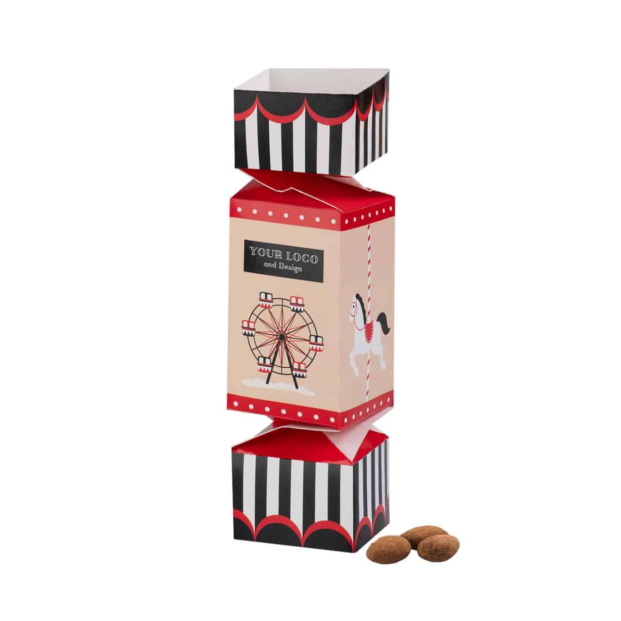 Christmas Cracker mit Nüssen und Trockenfrüchten