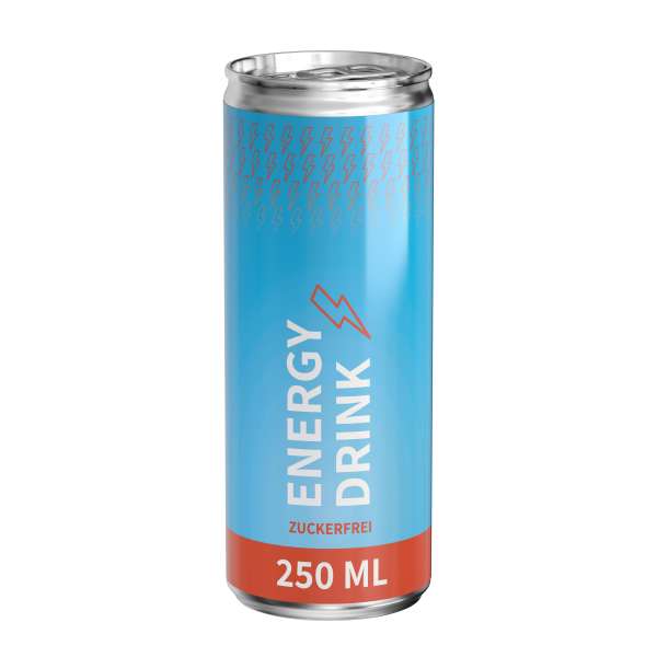 250 ml Energy Drink zuckerfrei - (Exportware, pfandfrei)
