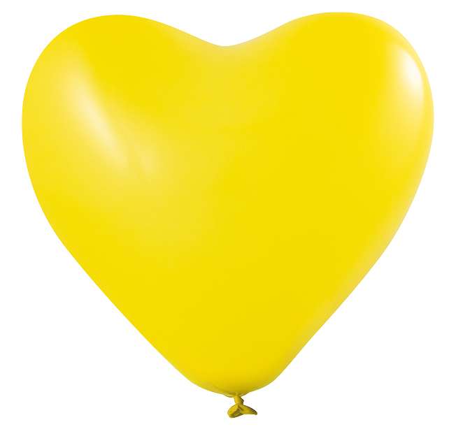 Bedruckte Herzballons