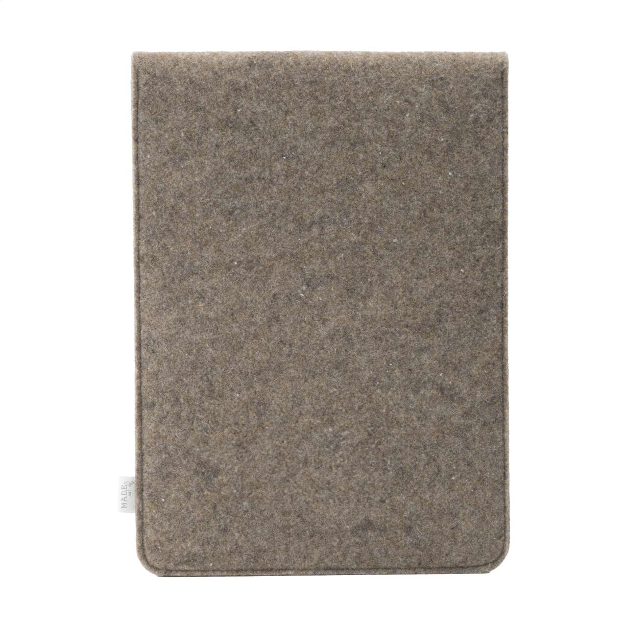 Recycled Felt & Apple Leather Laptop Sleeve Plus 16