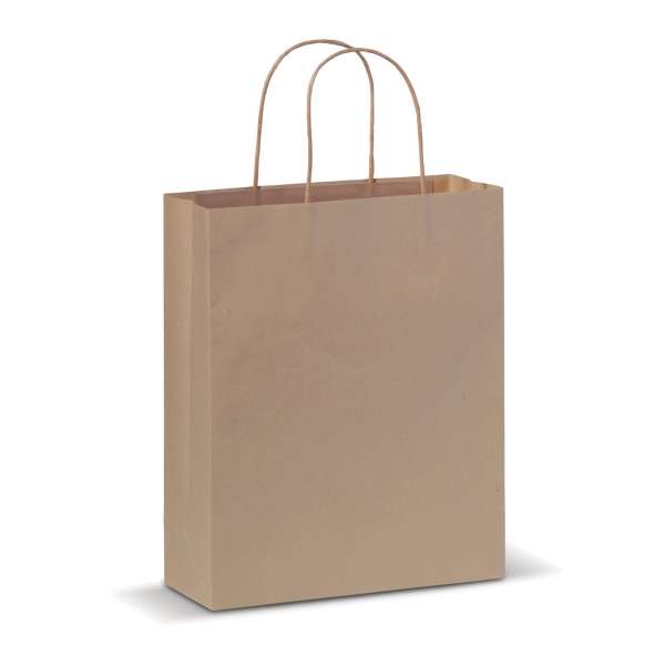 Kraftpapiertüte 90g/m² 22x10x31cm