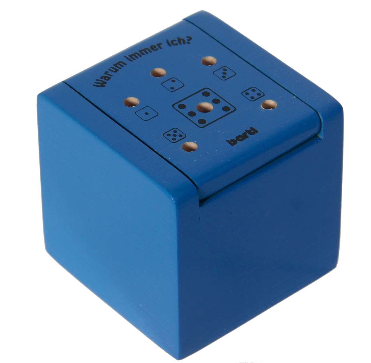 Warum immer ich? blau Magnetbox