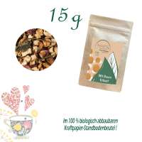 Standbodenbeutel Extra Small, Kraftpapier, Inhalt 15 g