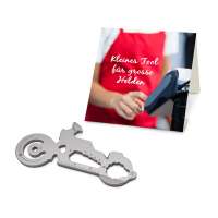 Key Tool Motorbike, Silber