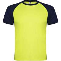 Fluor Yellow, Navy Blue