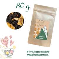 Standbodenbeutel Medium Plus, Kraftpapier, aluminiumfrei, Inhalt 80 g