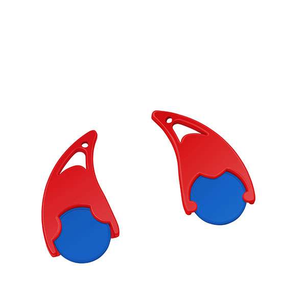 Chiphalter mit 1€-Chip 