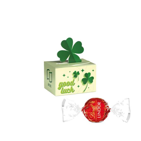 Geschenkbox Mini, Kleeblatt