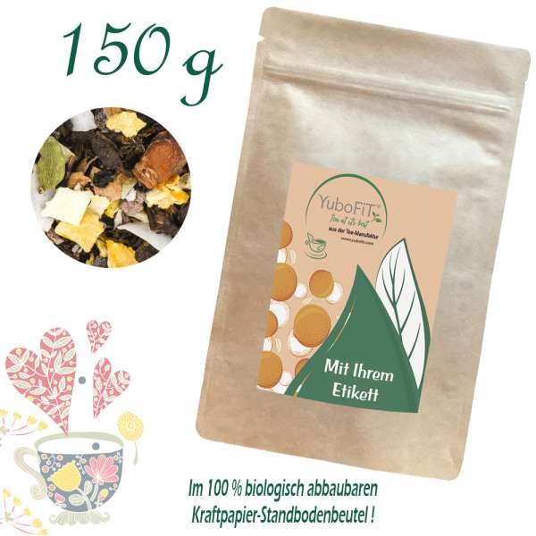 YuboFiT® Oolong Kürbis Chai Tee