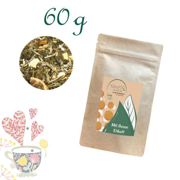 YuboFiT® Grüner Tee Sencha INGWER ZITRONE