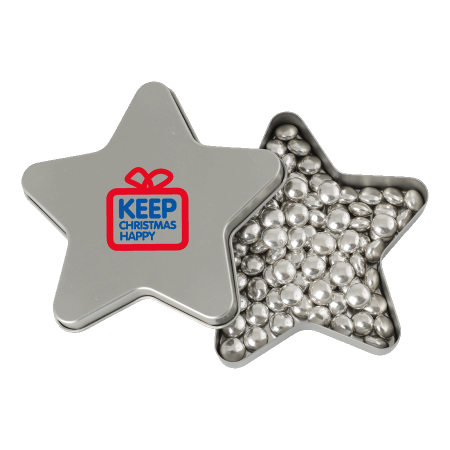 Dose Stern Standardfüllung mit DutchDex Dextrose-Minzbonbons . Optional können Sie die Flasche mit v