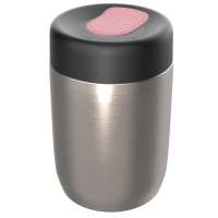 Pot silber, Deckel hellmagenta