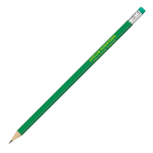 SABA Bleistift mit Radierer und geschliffener Spitze Peekay