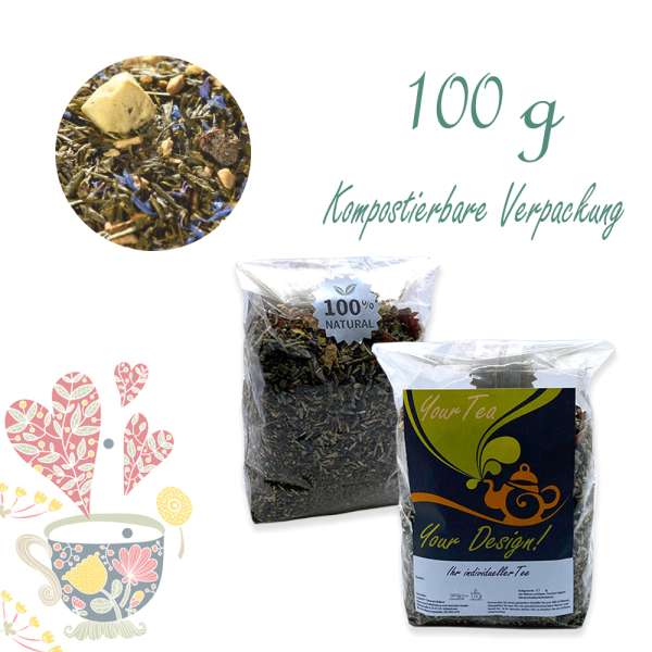 YuboFiT® Grüner Tee Sencha APPLE PIE MARZIPAN