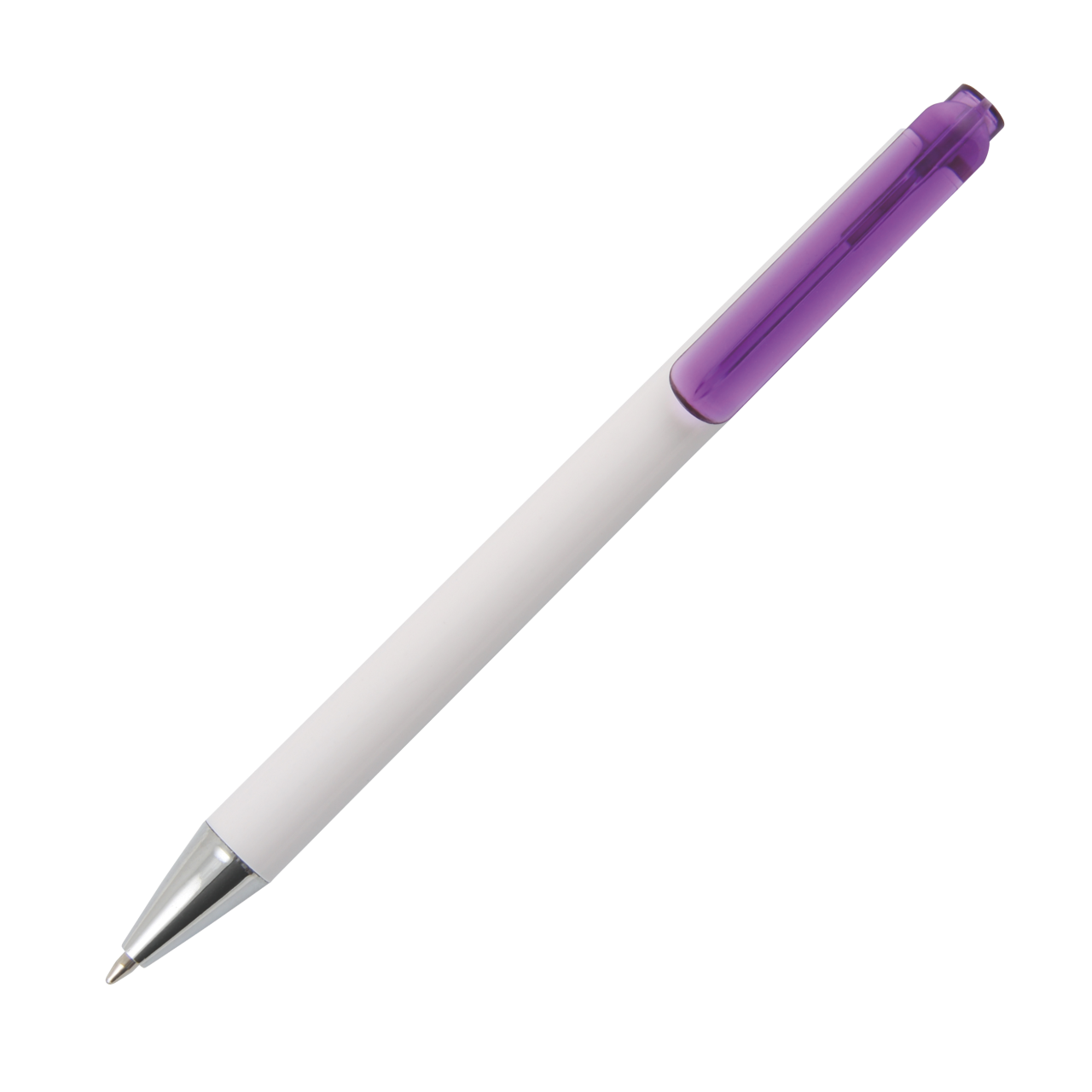 MANHATTAN Kugelschreiber mit transparentem Clip Peekay