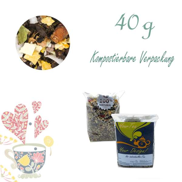 YuboFiT® Oolong Kürbis Chai Tee