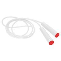 Griff Weiß, Deckel Rot, Seil Weiß