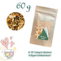 Standbodenbeutel Medium, Kraftpapier, Inhalt 60 g