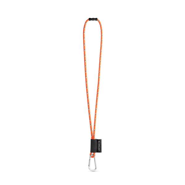 SET Lanyard NAUTIC Long (Ø 7 mm) mit 55 mm D-förmigem Karabiner und Ø 7 mm Sicherheitsverschluss