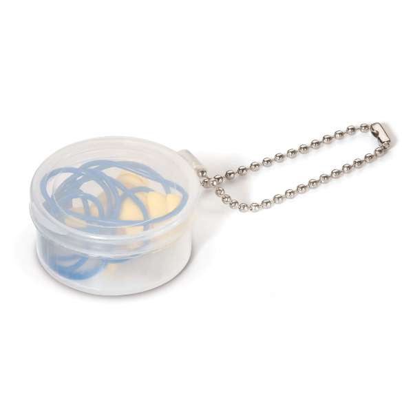 Ohrstöpsel an einer Kordel