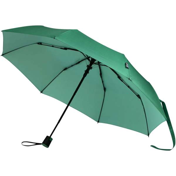 Agnes 21" faltbarer RPET-Regenschirm mit automatischer Öffnung