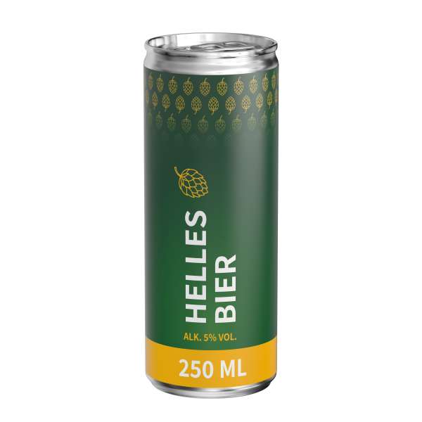 250 ml Bier - (Exportware, pfandfrei)