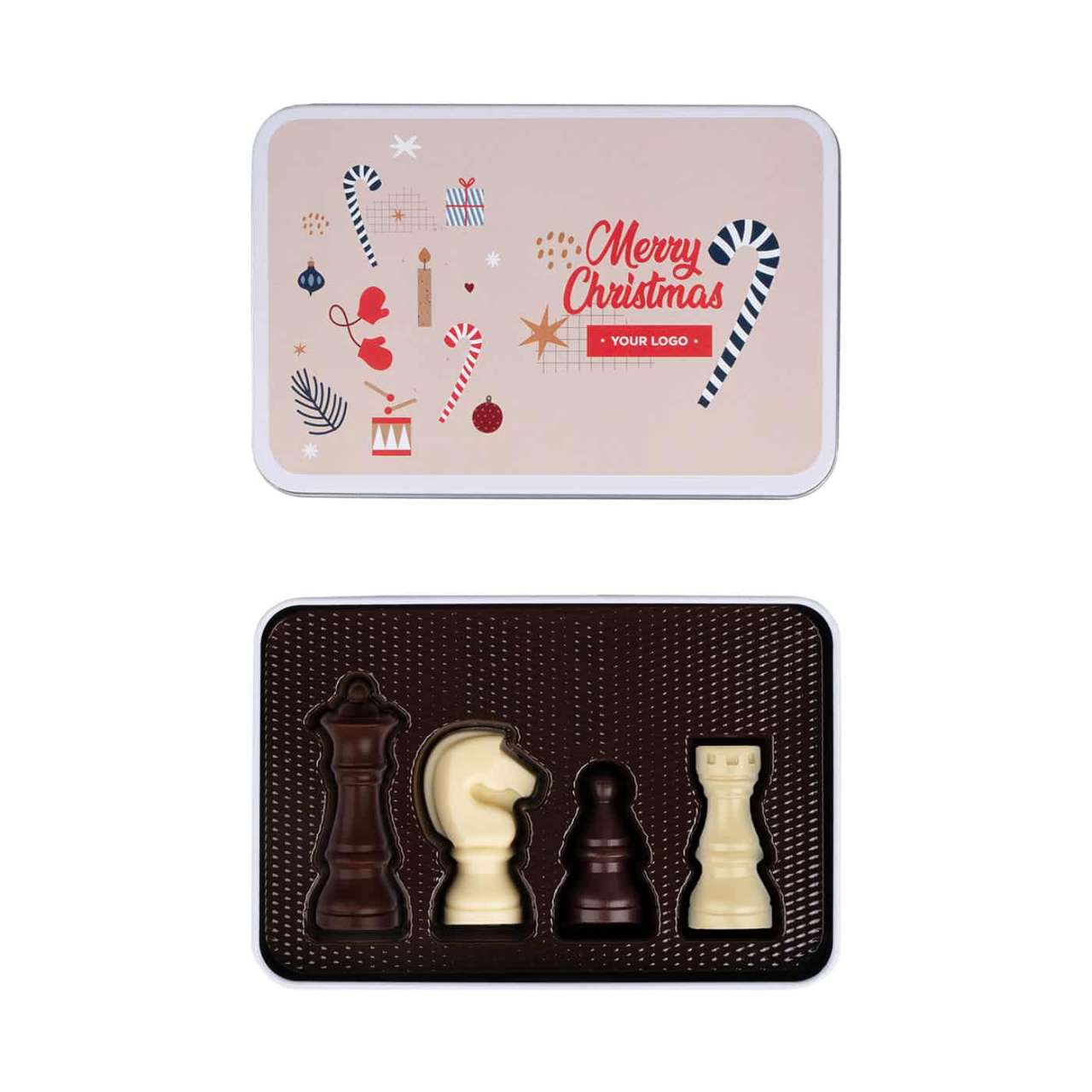 CHECKMATE TIN-SCHOKOLADENSET