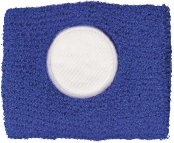 Schweißarmband aus 100 % Baumwolle