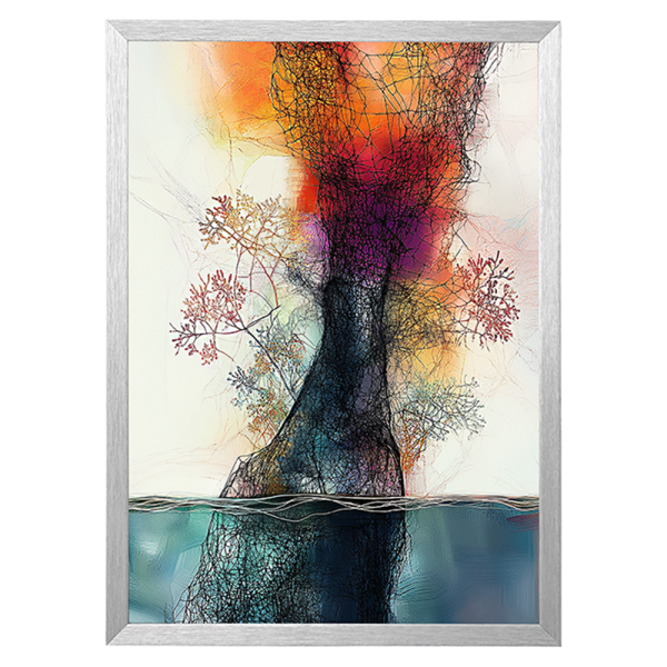 "Innere Kraft" von tokio darcy® - Fine Art Print, A5, Aluminiumrahmen