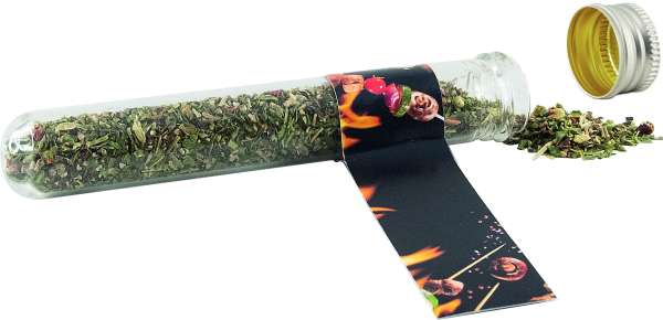 Reagenzglas Grill-Kräuter