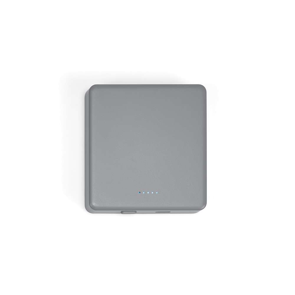 Mendel Powerbank aus rABS mit 5000 mAh. Magnetisches Laden