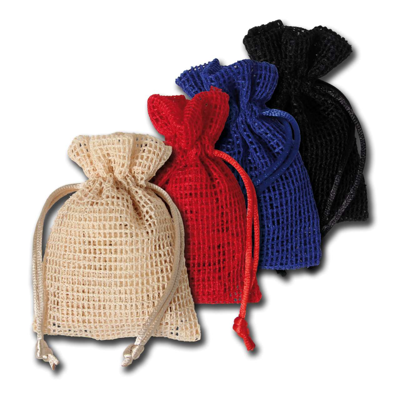 Netz-Säckchen 7,5 x 10cm, sortiert