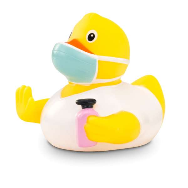 Werbeente Gerda Gesund