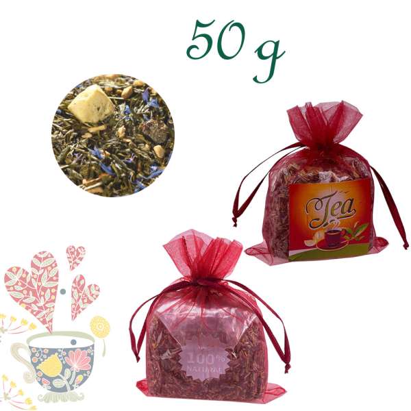 YuboFiT® Grüner Tee Sencha APPLE PIE MARZIPAN