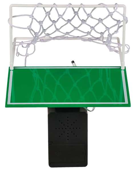 Fußballtor für Papierkorb mit Sound