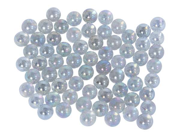 Glasmurmeln Aqua klar 14mm (ca 100St.)