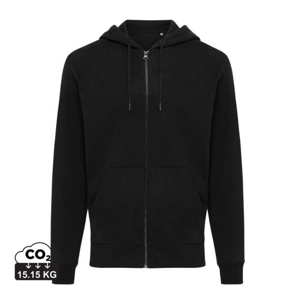 IQONIQ Abisko Zip-Kapuzenpullover aus recycelter Baumwolle