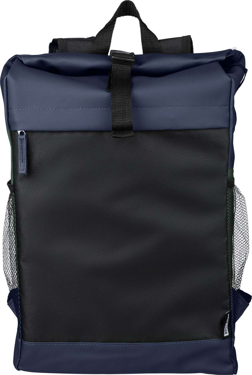 RPET-Polyester (600D) Rolltop-Rucksack Yani