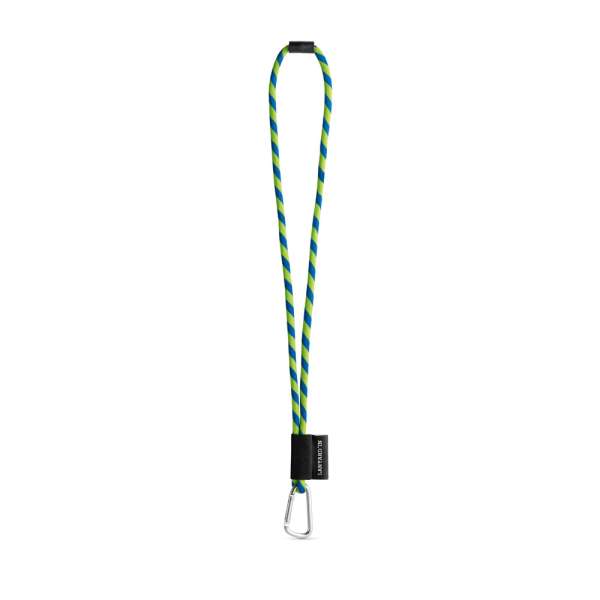 SET Lanyard Tube Long (Ø 7 mm) mit 55 mm D-förmigem Karabiner und Ø 7 mm Sicherheitsverschluss
