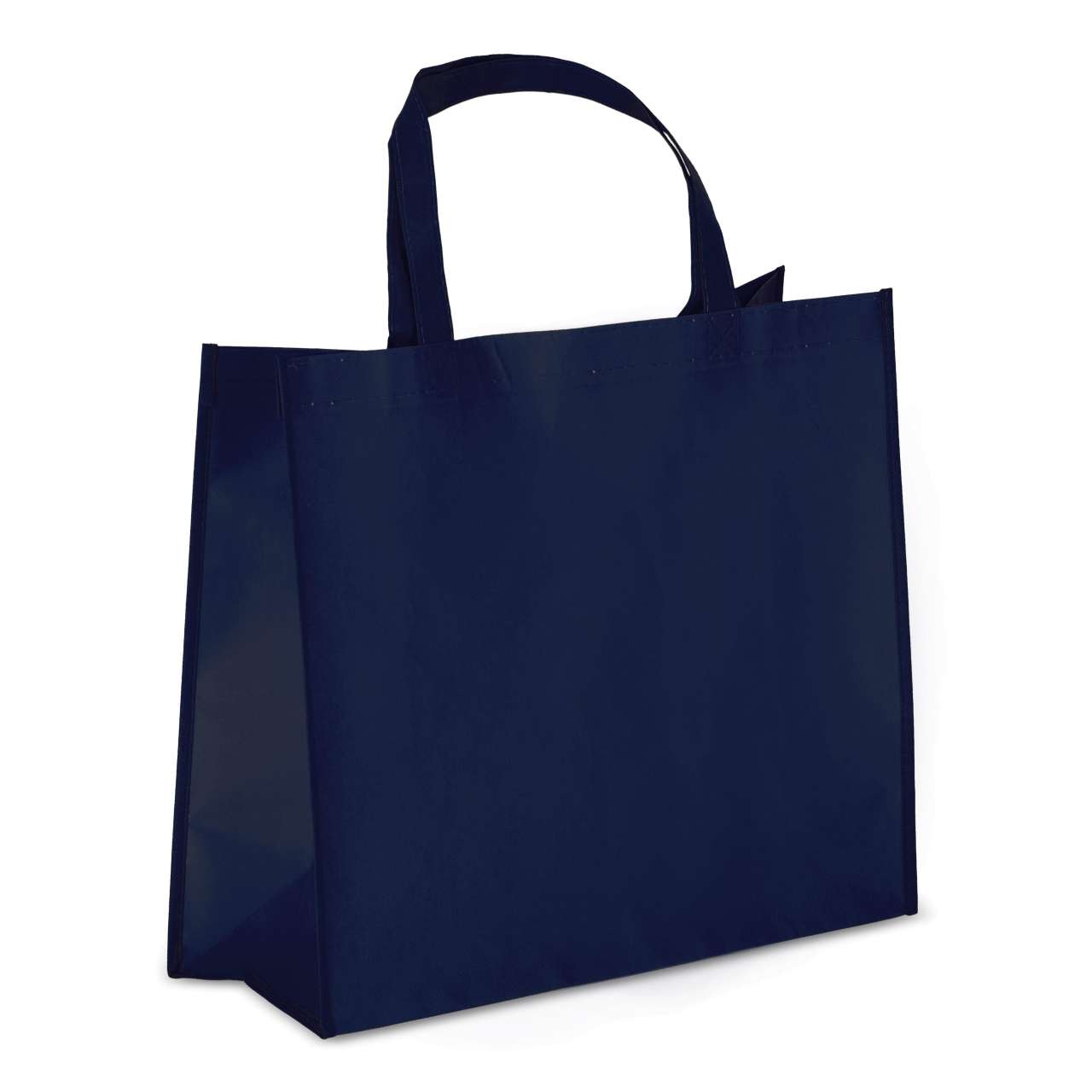 R-PET Tragetasche aus laminiertem Non Woven 40 x 16 x 35cm 105g / m²