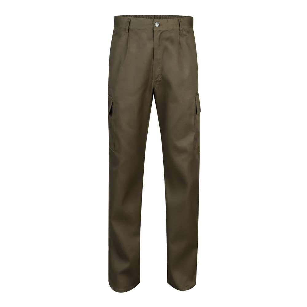 VL AINE Hose aus Twill mit mehreren Taschen (190 g / m²), aus Baumwolle (20%) und Polyester (80%)