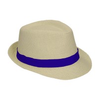 beige, blau