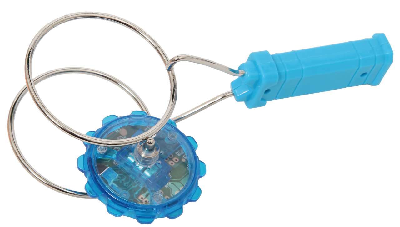 Wurfkreisel mit LED, sortiert