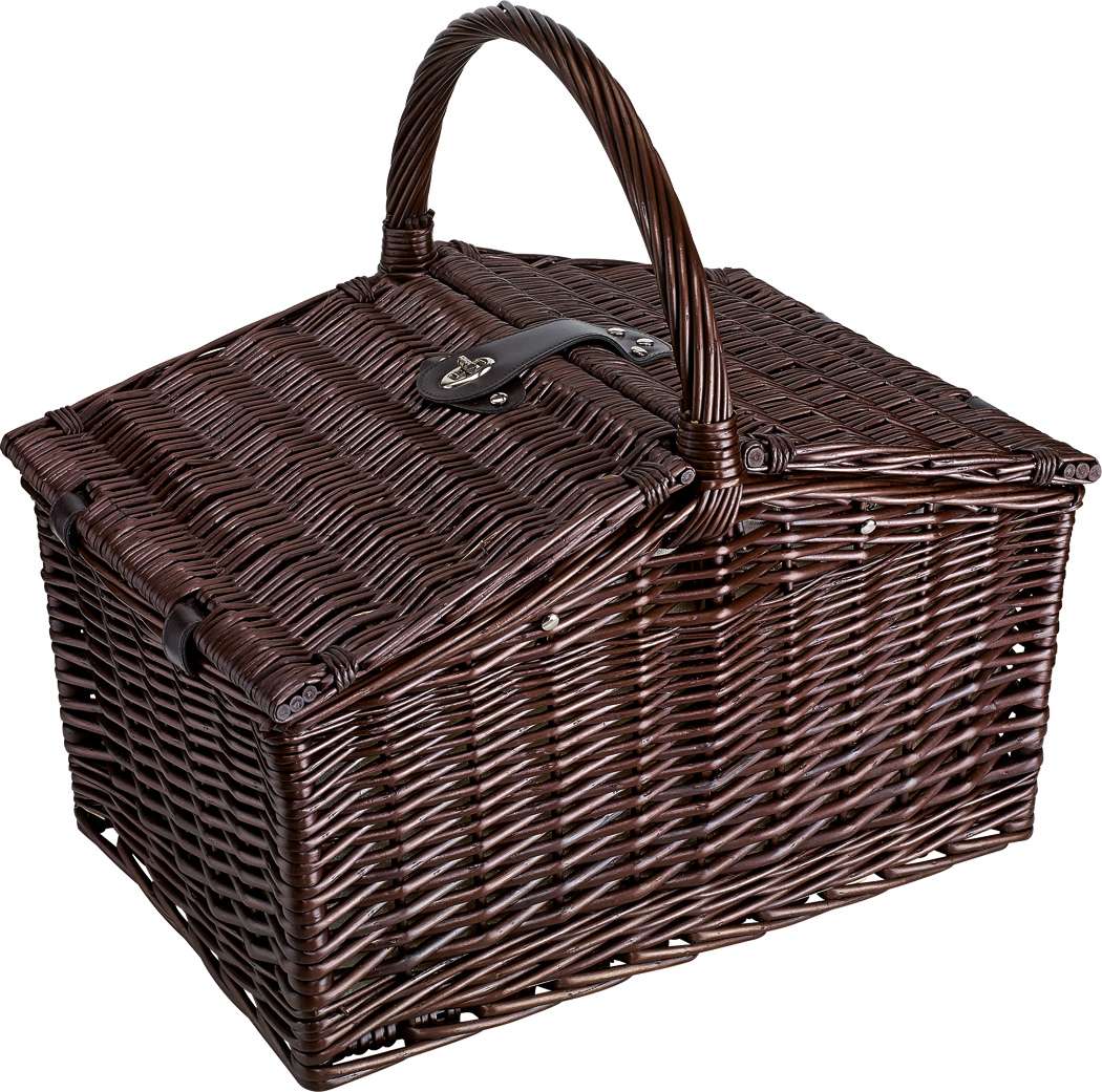 Weiden-Picknickkorb RICHMOND PARK für 4 Personen