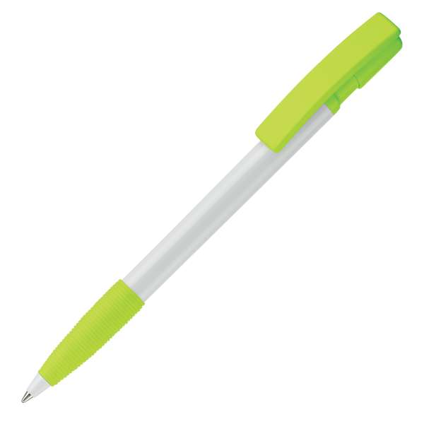 Kugelschreiber Nash Hardcolour mit Gummigriff