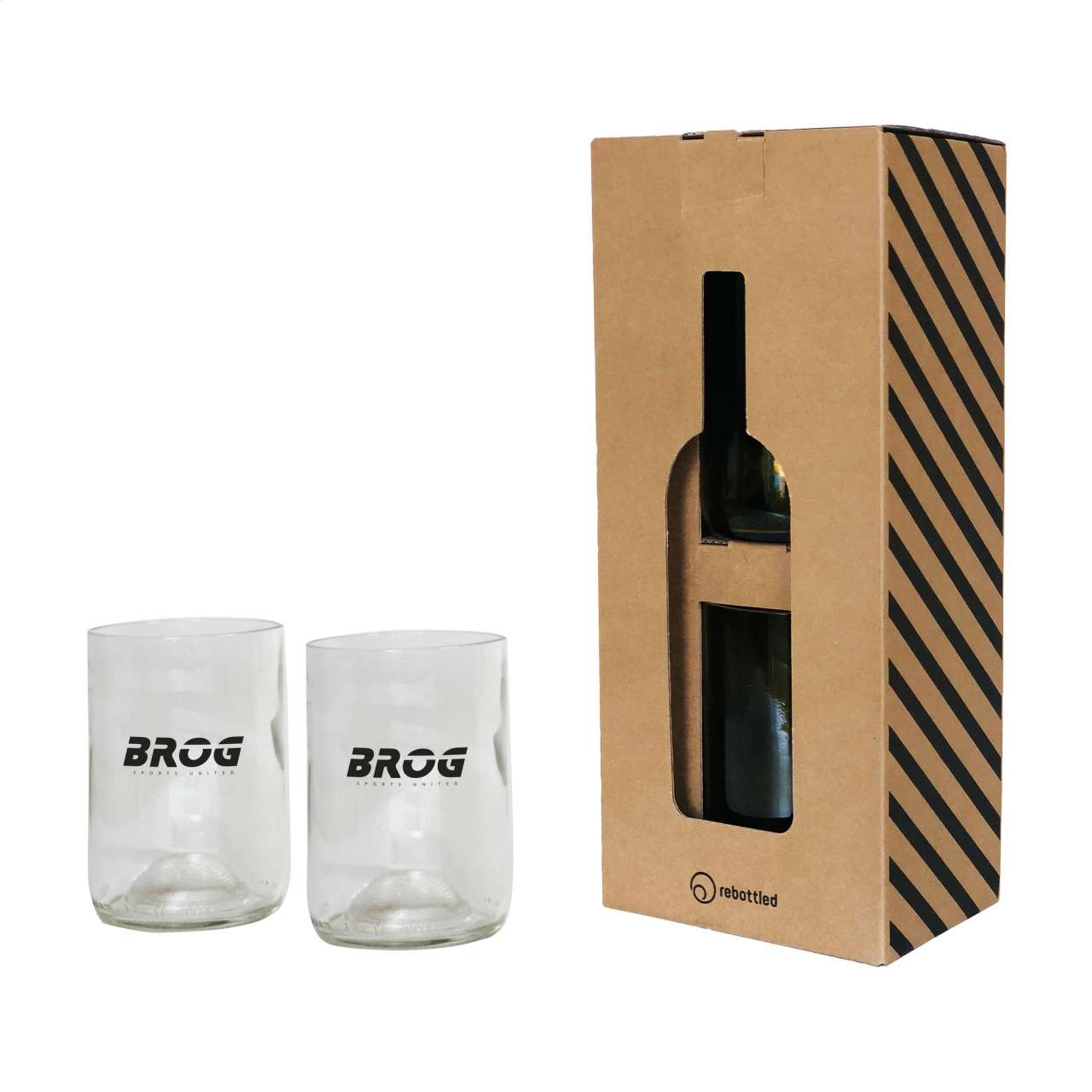 Rebottled® Tumbler 2-pack Trinkgläsern