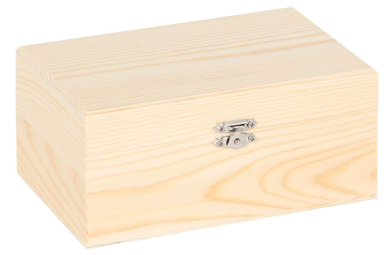 Holzkiste 16,5 x 10,5 x 7,3 cm