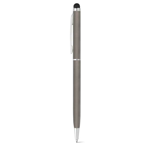 ZOE Aluminium-Kugelschreiber mit Drehmechanik und einer Touch-Spitze