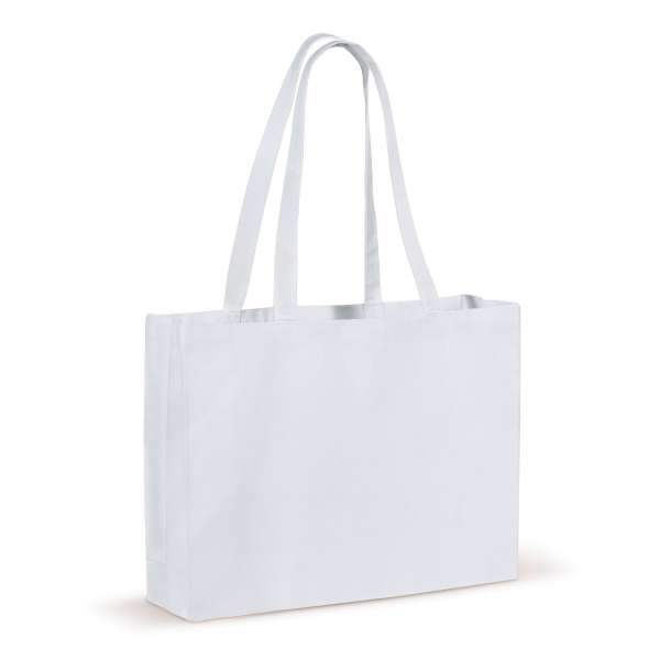 Tasche aus recycelter Baumwolle 140g / m² 49 x 14 x 37cm