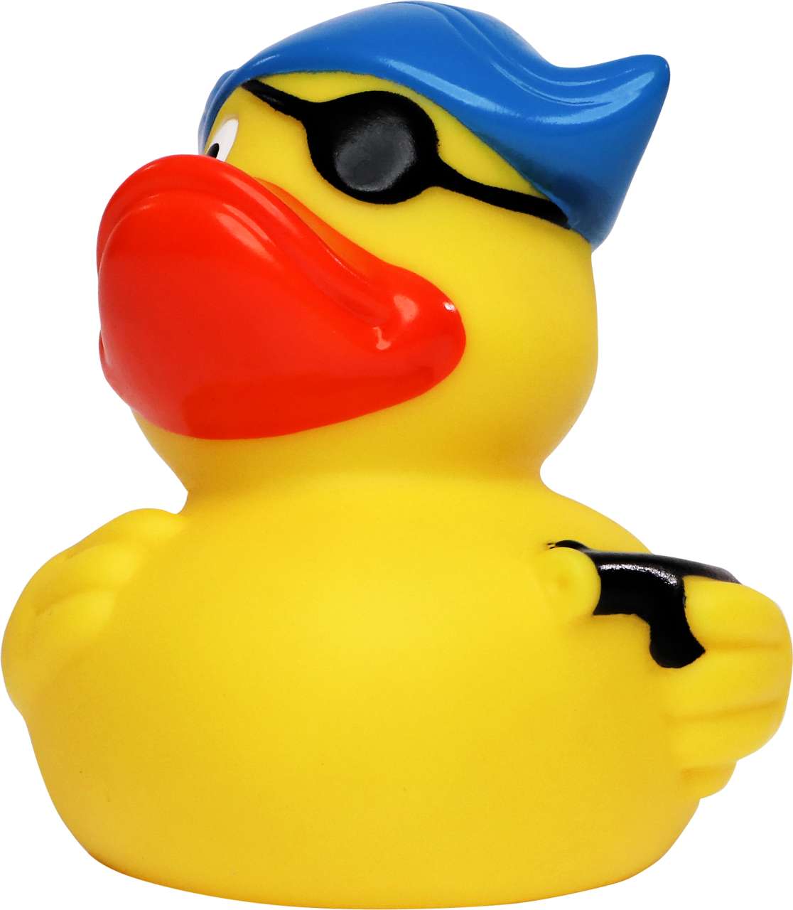 Quietsche-Ente Hut u. Augenklappe